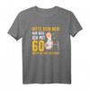 Lama Alpaka T-Shirt zum 60. Geburtstag - Lustiges Geschenk mit Spruch für Männer & Frauen, Humorvolles Geschenkidee für Freunde & Familie