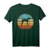 Italienischer Windhund Retro Vintage T-Shirt mit Sonnenuntergang - Perfekt für Hundeliebhaber und Tierfreunde im 60er/70er Stil