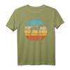 Italienischer Windhund Retro Vintage T-Shirt mit Sonnenuntergang - Perfekt für Hundeliebhaber und Tierfreunde im 60er/70er Stil