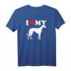 Ich liebe meinen Italienischen Windhund T-Shirt - Perfektes Geschenk für Hundeliebhaber & Hundebesitzer