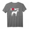 Ich liebe meinen Italienischen Windhund T-Shirt - Perfektes Geschenk für Hundeliebhaber & Hundebesitzer