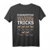 Starrköpfige Jack Russell Terrier Dog Tricks T-Shirt – Klassisch geschnitten, ideal für Hundeliebhaber und Hundetricks Fans