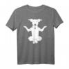 Funny Dog Yoga T-Shirt mit Jack Russell Terrier in Lotus Pose – Perfektes Geschenk für Yoga- und Hundeliebhaber