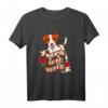 Born to Be Loved Geschenk für Terrier-Besitzer - Niedliches Jack Russell T-Shirt für Hundeliebhaber, ideal zu Feiertagen und besonderen Anlässen