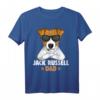 Jack Russell Terrier Herrchen T-Shirt - Cooles Hunde-Motiv, perfekte Geschenkidee für Hundeliebhaber, Väter & Familien