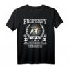 Property Of A Jack Russell Terrier Shirt – Süßes Hunde-Liebhaber-Geschenk für Weihnachten, Geburtstag & Thanksgiving