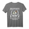 Property Of A Jack Russell Terrier Shirt – Süßes Hunde-Liebhaber-Geschenk für Weihnachten, Geburtstag & Thanksgiving