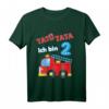 Kinder 2. Geburtstag Junge Feuerwehr Zweites Feuerwehrauto T-Shirt - Perfektes Geschenk zum Geburtstag