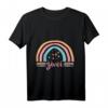 Süßes Regenbogen T-Shirt für den 2. Geburtstag - Niedliches Geburtstagsoutfit für Mädchen, lustiges Geschenk für 2-Jährige
