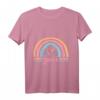 Süßes Regenbogen T-Shirt für den 2. Geburtstag - Niedliches Geburtstagsoutfit für Mädchen, lustiges Geschenk für 2-Jährige