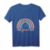 Süßes Regenbogen T-Shirt für den 2. Geburtstag - Niedliches Geburtstagsoutfit für Mädchen, lustiges Geschenk für 2-Jährige
