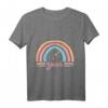 Süßes Regenbogen T-Shirt für den 2. Geburtstag - Niedliches Geburtstagsoutfit für Mädchen, lustiges Geschenk für 2-Jährige