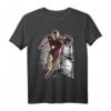 Marvel Avengers Endgame Iron Man Panel Pose Premium T-Shirt - Offizielles Marvel Merchandise für Fans