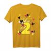 HapFrog Mickey & Friends 2 Jahre alt Geburtstags-Shirt für Jungen - Offiziell lizenziert, lustiges Kinder T-Shirt