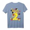 HapFrog Mickey & Friends 2 Jahre alt Geburtstags-Shirt für Jungen - Offiziell lizenziert, lustiges Kinder T-Shirt