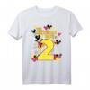HapFrog Mickey & Friends 2 Jahre alt Geburtstags-Shirt für Jungen - Offiziell lizenziert, lustiges Kinder T-Shirt
