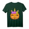 Niedliches Kürbis Halloween Jack O Lantern Kinder Mädchen T-Shirt - Perfekt für Halloween und festliche Anlässe