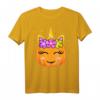 Niedliches Kürbis Halloween Jack O Lantern Kinder Mädchen T-Shirt - Perfekt für Halloween und festliche Anlässe