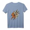 Tiger Kralle - Cool Wildlife Auge T-Shirt für Naturschützer, Veganer & Tierliebhaber mit Vintage-Design - Perfektes Geschenk zum Geburtstag & Weihnachten