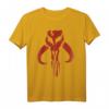 Star Wars Mandalorian Skull Bold Chest Logo T-Shirt - Offiziell lizenzierte Star Wars Fanbekleidung