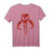 Star Wars Mandalorian Skull Bold Chest Logo T-Shirt - Offiziell lizenzierte Star Wars Fanbekleidung