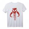 Star Wars Mandalorian Skull Bold Chest Logo T-Shirt - Offiziell lizenzierte Star Wars Fanbekleidung