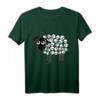 Schaf mit Totenköpfen Shirt für Mädchen und Damen - Metal Rock T-Shirt, perfektes Geschenk für Rock- und Metal-Fans