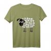 Schaf mit Totenköpfen Shirt für Mädchen und Damen - Metal Rock T-Shirt, perfektes Geschenk für Rock- und Metal-Fans