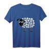 Schaf mit Totenköpfen Shirt für Mädchen und Damen - Metal Rock T-Shirt, perfektes Geschenk für Rock- und Metal-Fans