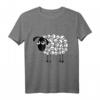 Schaf mit Totenköpfen Shirt für Mädchen und Damen - Metal Rock T-Shirt, perfektes Geschenk für Rock- und Metal-Fans
