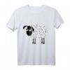 Schaf mit Totenköpfen Shirt für Mädchen und Damen - Metal Rock T-Shirt, perfektes Geschenk für Rock- und Metal-Fans