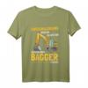 Kinder Entschuldigung das ich zu spät bin Bagger T-Shirt – Lustiges Design für Schulstart, Einschulung & Schulanfang für Jungen und Mädchen
