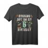 Kinder T-Shirt zum 6. Geburtstag mit Insekten und Käfer Motiv – Perfekt für Natur- und Käferliebhaber
