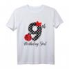 Niedliches Marienkäfer T-Shirt für Mädchen zum 9. Geburtstag – Lustiges Insekten Shirt für Käfer-Fans und Naturliebhaberinnen