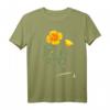 Californian Poppy Botanical Illustration Flower California T-Shirt - Stilvoll und klassisch geschnitten