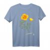 Californian Poppy Botanical Illustration Flower California T-Shirt - Stilvoll und klassisch geschnitten