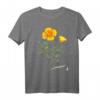 Californian Poppy Botanical Illustration Flower California T-Shirt - Stilvoll und klassisch geschnitten