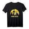 Cryptid Yellow Moon with Bats and Siren Head T-Shirt – Perfekt für Halloween, Supernatural Fans und Folklore-Enthusiasten