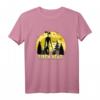 Cryptid Yellow Moon with Bats and Siren Head T-Shirt – Perfekt für Halloween, Supernatural Fans und Folklore-Enthusiasten