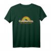 Retro California T-Shirt Vintage 70s Rainbow Design – Klassisches Old School Style Shirt für California Fans, Touristen & Geschenke