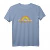 Retro California T-Shirt Vintage 70s Rainbow Design – Klassisches Old School Style Shirt für California Fans, Touristen & Geschenke