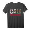 Kalifornische Republik Cali-Flagge Vintage T-Shirt für Herren, Damen und Kinder – Perfektes Souvenir aus San Diego, Los Angeles, San Francisco