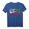 Kalifornische Republik Cali-Flagge Vintage T-Shirt für Herren, Damen und Kinder – Perfektes Souvenir aus San Diego, Los Angeles, San Francisco