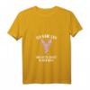 Damen HapFrog T-Shirt mit Katze und V-Ausschnitt - Lustiges Geschenk für Katzenliebhaberinnen mit Sphynx Motiv
