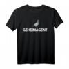 Taube Geheimagent Meme - Lustiges Vogel Kamera T-Shirt für Freunde, Familie & Tierliebhaber