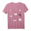 Alice im Wunderland T-Shirt mit Weißem Kaninchen – Zitat 'Wie lange ist Forever' | Klassisch geschnitten, doppelt genäht