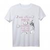 Alice im Wunderland T-Shirt mit Weißem Kaninchen – Zitat 'Wie lange ist Forever' | Klassisch geschnitten, doppelt genäht