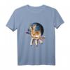 Niedliches Häschen Motiv T-Shirt für Kaninchen- und Hasenliebhaber – Klassisch geschnitten, doppelt genähter Saum