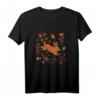 Wildhase Kaninchen Cottagecore T-Shirt für Herbstliebhaber - Vintage Tierillustration mit Hase und herbstlicher Natur