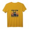 Pew Pew Madafakas Hasen Kaninchen Vintage lustiges Geschenk T-Shirt - Perfekt für Tierliebhaber, Humor und Retro Look